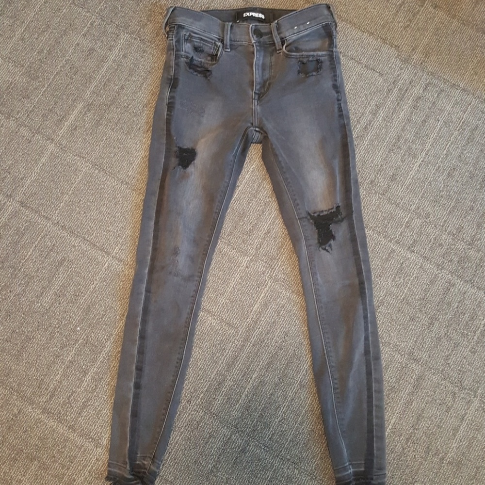 Gray Express Jeans